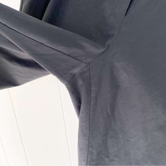 Eileen Fisher black tapered leg pants 35” waist, 30.5” inseam - Picture 5 of 13